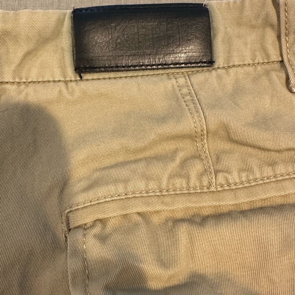 Kith khaki joggers #kith #lifestyle Grey cuffs